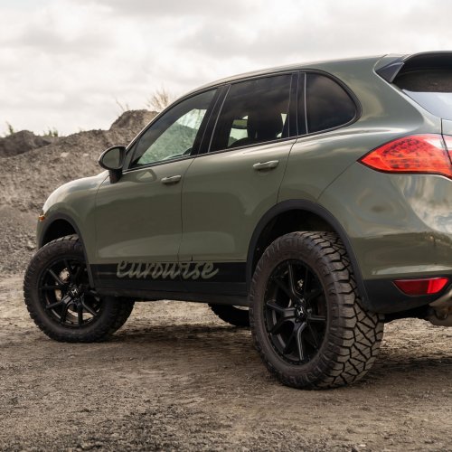 Mantra Wheels for Porsche Cayenne Green