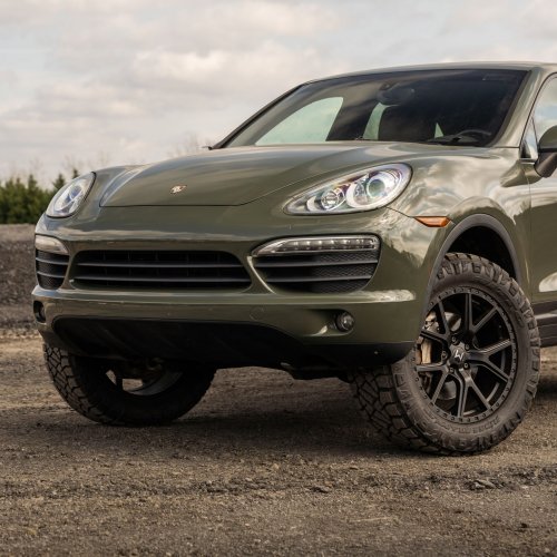 Mantra Wheels for Porsche Cayenne Green