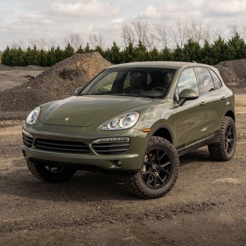 Mantra Wheels for Porsche Cayenne Green
