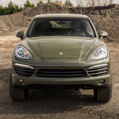 Mantra Wheels for Porsche Cayenne Green