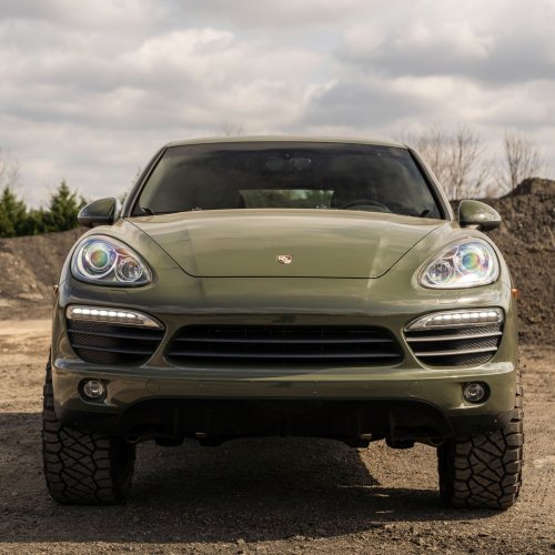 Mantra Wheels for Porsche Cayenne Green