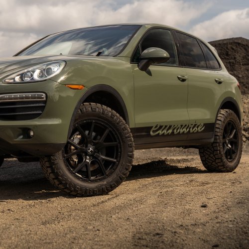 Mantra Wheels for Porsche Cayenne Green