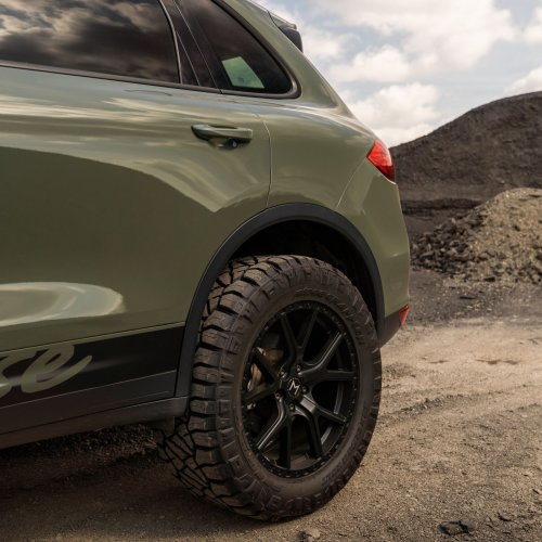 Mantra Wheels for Porsche Cayenne Green