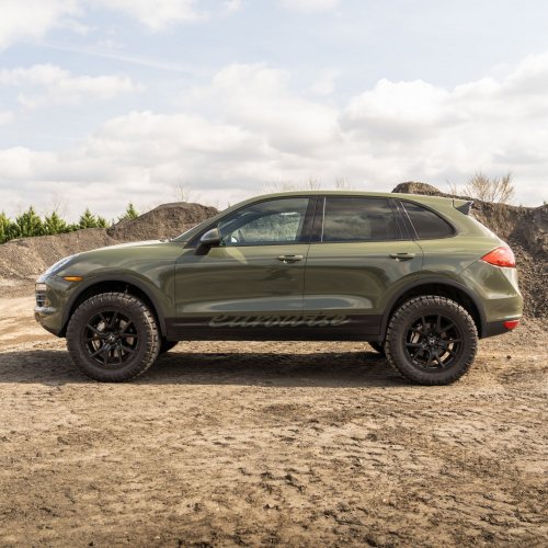 Mantra Wheels for Porsche Cayenne Green