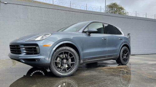 Mantra Wheels for Porsche Cayenne Blue Metallic