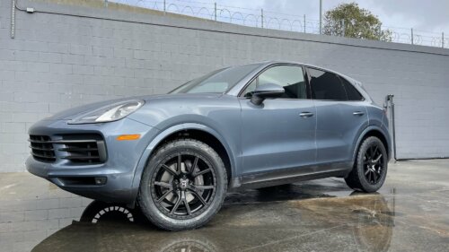 Mantra Wheels for Porsche Cayenne Blue Metallic