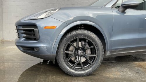 Mantra Wheels for Porsche Cayenne Blue Metallic