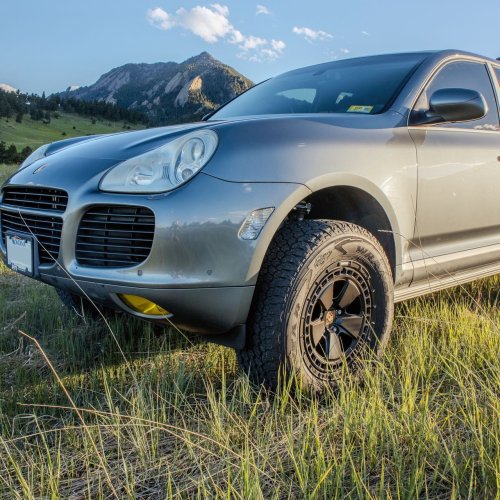 Mantra Wheels for Porsche Cayenne Silver The Fox