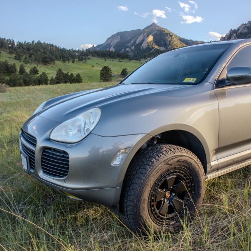 Mantra Wheels for Porsche Cayenne Silver The Fox