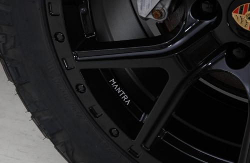 Mantra Wheels for Porsche Cayenne Black Knighthawk Gloss Black