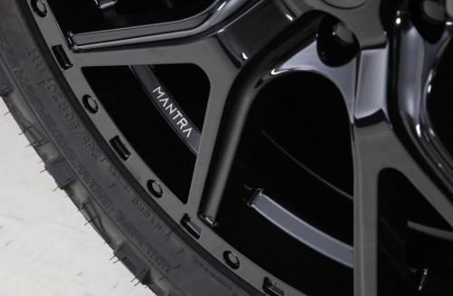 Mantra Wheels for Porsche Cayenne Black Knighthawk Gloss Black