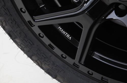 Mantra Wheels for Porsche Cayenne Black Knighthawk Gloss Black