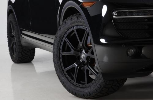 Mantra Wheels for Porsche Cayenne Black Knighthawk Matte Black