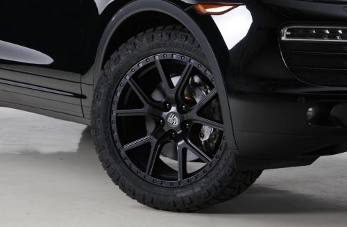 Mantra Wheels for Porsche Cayenne Black Knighthawk Matte Black