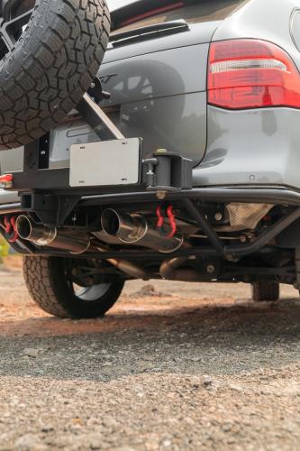 Mantra Wheels for Porsche Cayenne Silver Knighthawk Matte Black